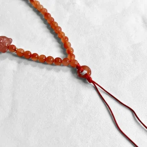 Hu Ke's Recommendation: Hongqiao Nine-Material Ice-Floating South Red New Chinese Style National Trend Mobile Phone Chain Little Bear Cute Daily