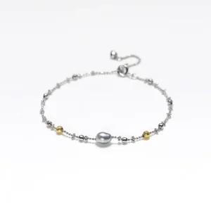 O1CN01zRHx8p2FOWBxQ6pVO_3085518870.webp 【胡可推荐】红桥珍珠 海水大溪地客旭keshi设计款手链s925银